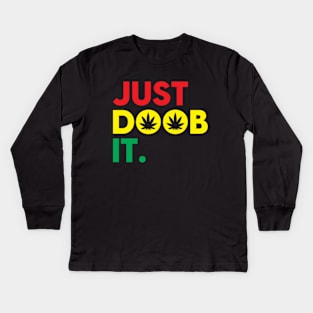 Just doob it Kids Long Sleeve T-Shirt